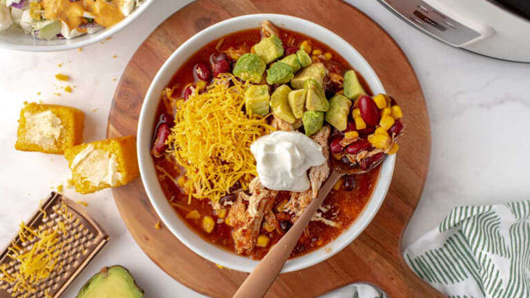 Crockpot Chicken Chili Recipe