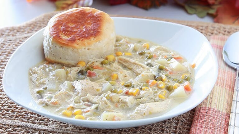 crock pot chicken pot pie