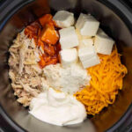 Crockpot Buffalo Chicken Dip