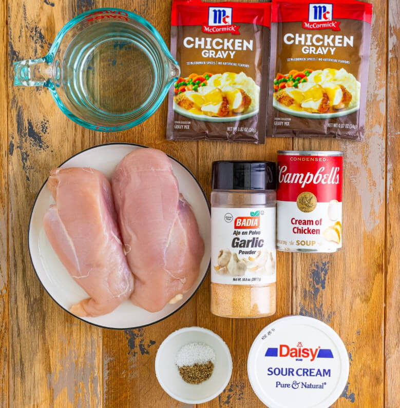Crockpot Chicken and Gravy