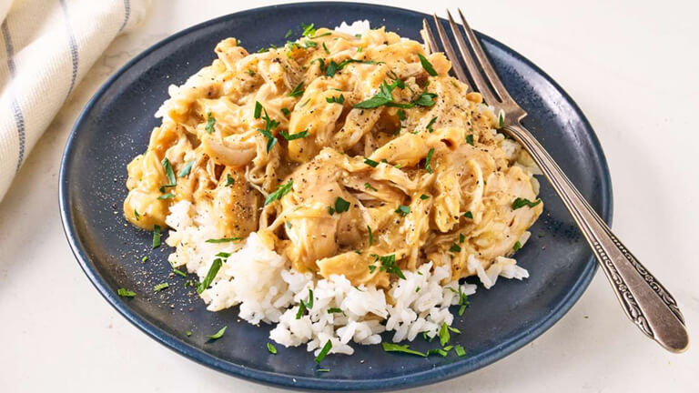 Crockpot Chicken and Rice